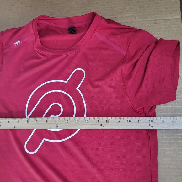 RHONE x PELOTON Performance Workout Shirt Red Men's SZ Small - Picture 6 of 11